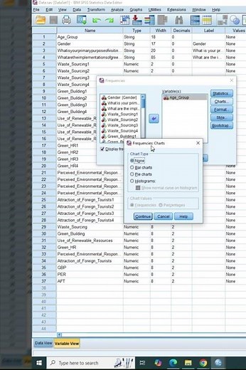 SPSS Frequency Table & Bar Chart | Step-by-Step Tutorial for Beginners