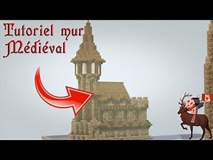 [Tutoriel] Comment construire un mur défensif ou muraille médiéval sur Minecraft