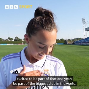 65K views · 2.9K reactions | ️ 'I’m excited to be part of the biggest club in the world...' gbsct  Caroline Weir's first day as a Real Madrid player ⤵️ | BBC Sport Scotland | Facebook
