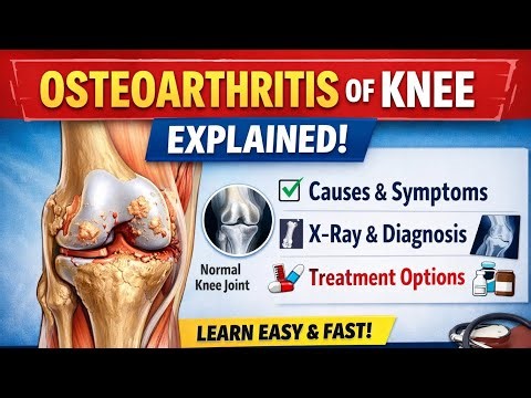 Knee Osteoarthritis in English | Complete & Easy Explanation