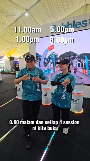 Jom berbasikal bersama Bubbles O2 di NS Fest 2025!! Semalam memang ramai yang tanya, contest dekat booth ni start pukul berapa sebenarnya? Untuk yang bertanya pasal contest di booth, ini jadualnya: 📅 Setiap hari – 4 round • 1st round - 11 pagi • 2nd round - 1 petang • 3rd round - 5 petang • 4th round - 8 malam Setiap round ada pemenang dan hadiah dipos terus ke rumah. Contest ni berlangsung hingga 31 Disember 2025 di Dataran Nilai. Jumpa korang di NS Fest!! Visit Negeri Sembilan #BubblesO2 #nsf