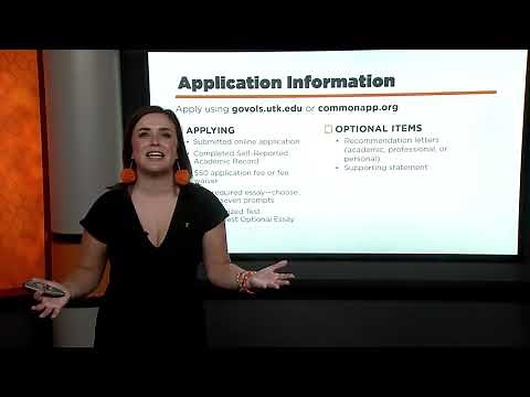 University of Tennessee, Knoxville Application Video (21/22)