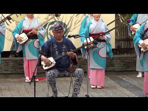 阿波ぞめき「渦の会」熱演！真昼の阿波おどり 2016