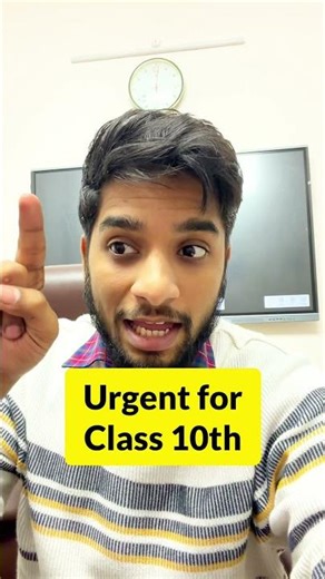 Urgent for class 10th🥶‼️|| Board exam 2026 #class10 #shorts