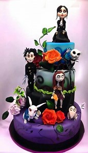 Tim Burton Cake | Creative Ideas