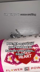 We don't know what we love more... this ornament made in Red Heart Yarns All in One Flower Power, or the narration by this maker's husband! Reel shared from tashi.at.home on Instagram Shop the yarn: https://bit.ly/49IkpCb | Red Heart Yarns