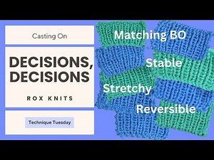 How to Pick the Right Cast On for Your Project // Technique Tuesday