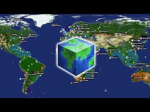 SERVER OF OUR WORLD! Real planet Earth in real dimensions!