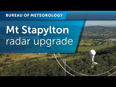 Mt Stapylton radar upgrade - Queensland
