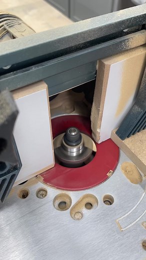 Drawer front assembly after hitting the 1/2” center panels with a Freud Tools groove bit to create a 1/4” rabbet that fits in the previously created rail & stile grooves. Simple and clean look! #FreudAmbassador #FreudTools #FreudNation #woodworking #cabinetmaking | John Builds It