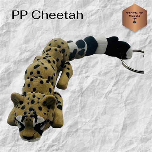 Pawfect Pets Cheetah, 3D Printed Pet Keychain – Can Be Personalized, Pet Lover Gift, Collectable Keepsake, Gift Packaging - Etsy