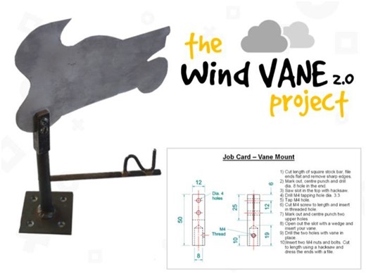 DT Project Wind Vane Engineering Design Technology KS3 KS4 KS5 NCFE, AQA, Edexcel | Teaching Resources