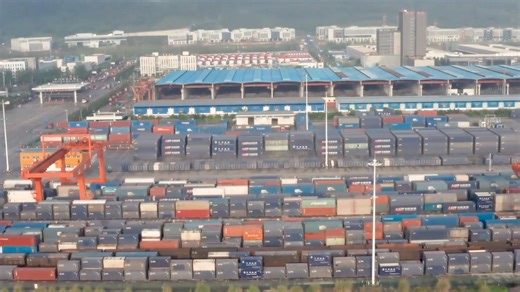 8.5K views · 56 reactions | The expanding China-Europe freight train service has facilitated trade, and opened up new development opportunities for countries and cities along the routes. | China Xinhua News | Facebook