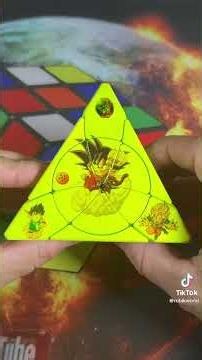 📌 New YJ Pyraminx Petals paint mod 🟡Dragon Ball Yellow🟡