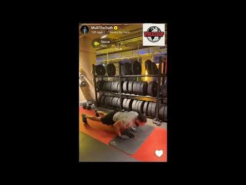 UK RAPPER ASCO PUTTING IN WORK IN THE GYM!! #ASCO #UKRAP #UKNEWS