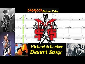 Desert Song - Michael Schenker - Guitar + Bass TABS Lesson