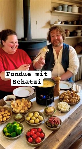 Fondue - My sweetheart and I are having fondue today