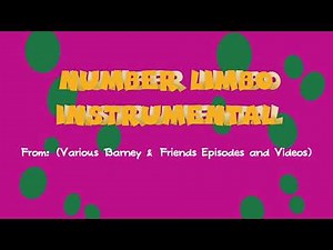 Number Limbo!💜💚💛| Instrumental | SUBSCRIBE