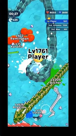🐍Snake Clash | Ek Baar Mein Boss Khalsa 😱 | #gaming #gameplay #snake #snakeclash #yt