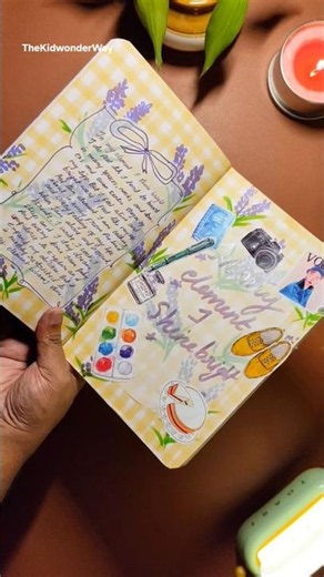 Lavender journaling #dailyshorts #journalwithme #journalingideas #purple #acrylic #sticker