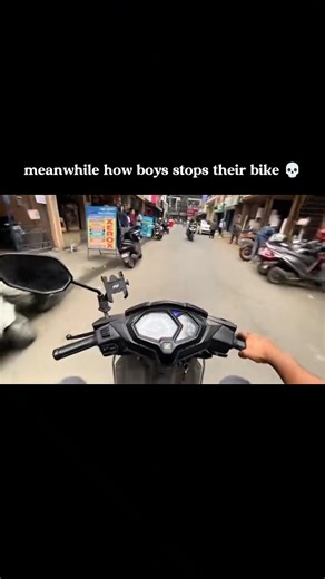 ZERO on Instagram: "Brake fail? No problem… girls leg-brake mode activated 🦵😂 #funnyreels #girlsrelate #boys"