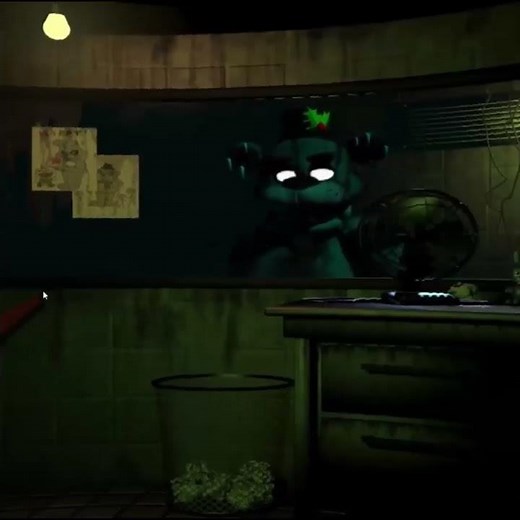 Phantom Frosted Freddy in FNaF 3 (FNaF Jumpscares)