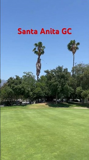 Santa Anita Golf Course in Arcadia, CA Est. 1938 Par 71 designed by James H. Smith #SantaAnita
