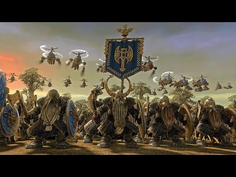 Ogre Kingdoms Vs The Dwarfs | Huge Cinematic Battle | Total War Warhammer 2
