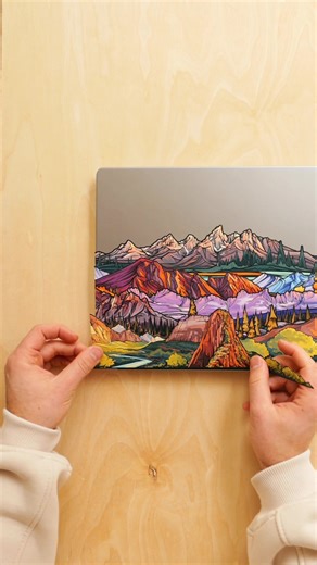 Transform Your MacBook with National Park Stickers
