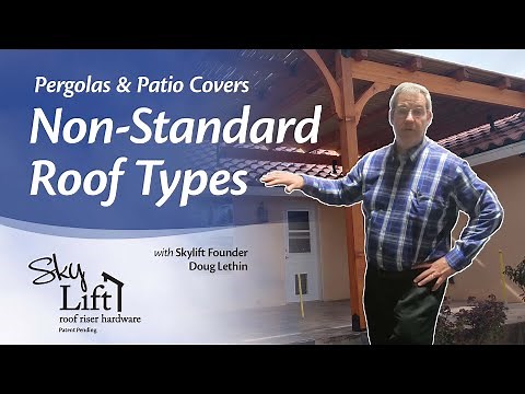 Installing SkyLift Hardware Brackets on Non-Standard Roof Types.