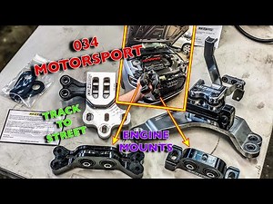 AUDI RS3 TTRS - 034 MOTORSPORT STREET SPORT ENGINE MOUNTS