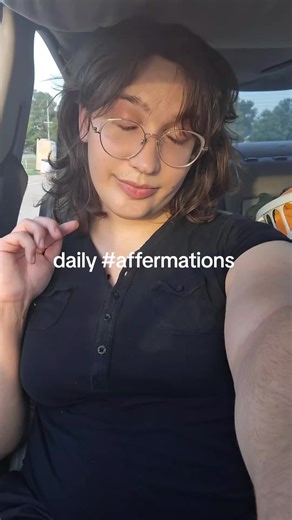 Listening to my daily affirmations #fem