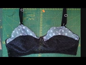 Sew Bra at home beginner project.