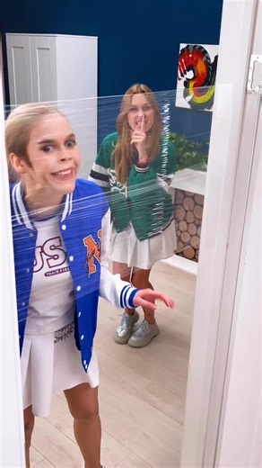 54K views · 286 reactions | Plastic Wrap Prank Fail!  Funny! #prank | SMOL | Facebook