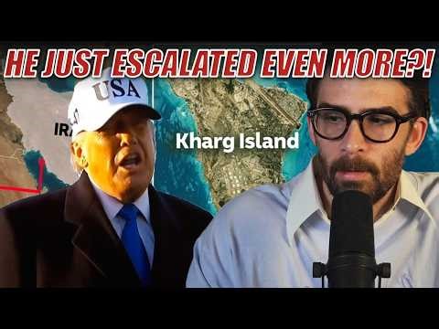 Bombing this was a terrible idea - Hasanabi Reacts to Kharg Island Attacks
