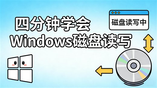 四分钟学会Windows磁盘读写