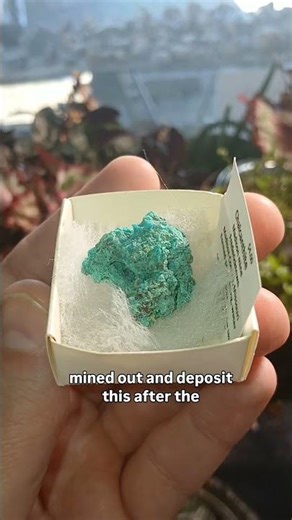 Today On: Don't Eat That Rock - Chalcanthite #nature #mining #rocks #crystals #minerals #science