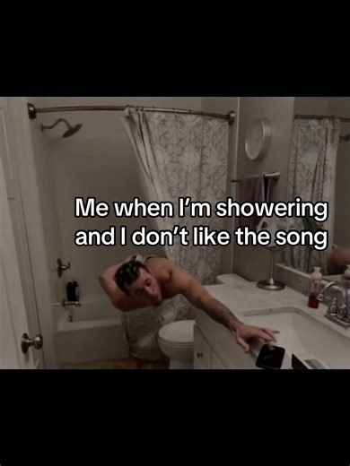 Feeling Awkward in the Shower Over a Song