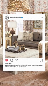 Our design experts are available to help you frame your interior dreams 🖼️✨. Schedule your free online, virtual, or in-store appointment today! | Ballard Designs