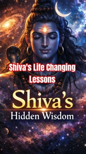 A Powerful Lesson from Lord Shiva 🔱