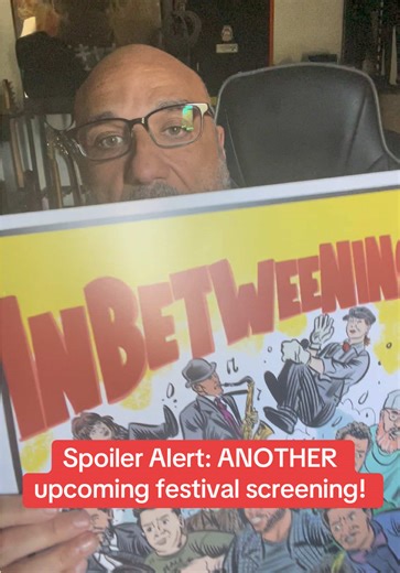 Stuck at home (car in shop), but it’s working out because I’m catching up on all kinds of stuff! Most of the first wave of INBETWEENING discs are shipped out so they should be arriving shortly. Canadian folks: I’m gonna hold on shipping to see what happens with this postal strike. Most posters and discs have gone out – there are a few T-shirt orders that I’m waiting to fulfill because I had to put another order in, so those will go out when I get them. Still a few discs left - if you want one ju