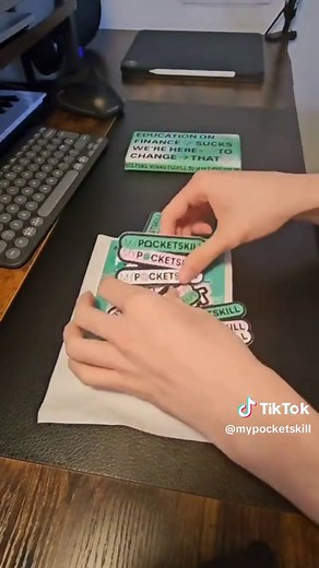 Volume 🆙 for this one! #mypocketskill #fyp #asmr #finance #student