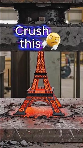 Hydraulic Press Crushing Random Objects | Satisfying Crushing Experiment 😱