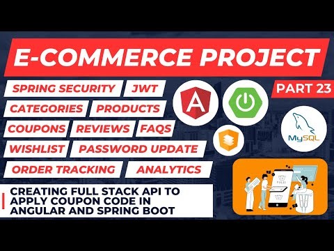 Creating Full Stack Apply Coupon Code API | E-Commerce Spring Boot + Angular | Part 23