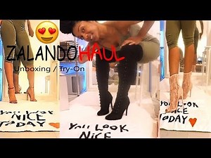 MEGA TRY ON & SHOES HAUL| ZALANDO | SHOPLOG | ERICA GOLDWATER