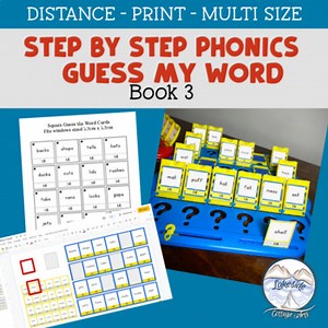 Reading System Step 3 Guess My Word Phonics Game