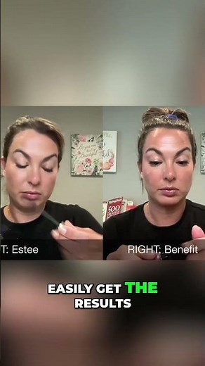 Mascara Review: Benefit vs. Estee Lauder - Which is BEST? #shorts