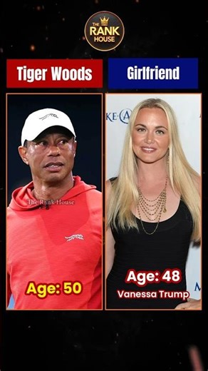 Tiger Woods Family Members 🎬 | Wife, Children & Parents | Golf Legend | The Rank House #shorts