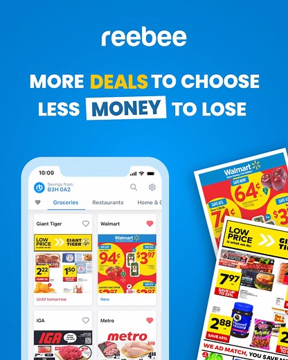 102 reactions | Find your favourite grocery brands on sale at stores near you. Download reebee for free. | reebee | Facebook