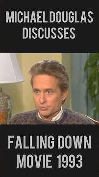Michael Douglas talks about his character in 1993 Falling Down movie, and till relevant today world